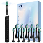 SEJOY Sonic Electric Toothbrush IPX7 Waterproof Deep Clean Teeth Mouth