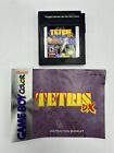 Tetris DX (Nintendo Game Boy Color, 1998) Authentic With Manual