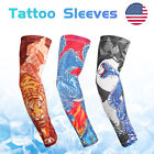 Tattoo Cooling Arm Sleeves Outdoor Cycling Basketball Sport UV Protection Cover
