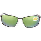 Costa Del Mar TURRET Green Mirror Polarized Polycarbonate Men's Sunglasses TRT