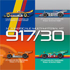 NEW MFH 1/43 Material kit Porsche 917/30 Ver.A 1973 Challenge Cup Win #6 / 8891