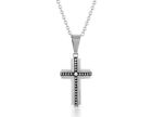 Montana Silversmiths Necklace Mens Ingrained In Faith Cross 24