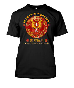 Chinese Calendar Dragon Year Happy New Year 2024 Graphic Premium S-5XL T-Shirt
