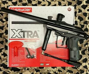 NEW Kingman Spyder Xtra Semi-Auto Paintball Gun - Gloss Black