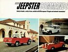 1966 New Jeepster Commando Soft Top Pickup Truck Vintage Dealer Sales Brochure