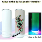 20oz Sublimation Glow In Dark Blank Bluetooth speaker tumbler. Music Tumblers