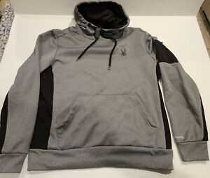 Spyder Active ProWeb Performance Hoodie, Men's Size Small,  GRAY