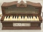 1950s Vintage Emenee Electric Golden Pipe Organ #200 Motor Runs - Does Not Play