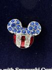 Pin 99125 Swarovski Crystal - Mickey Mouse Patriotic Icon New in Box