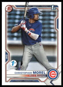 Christopher Morel 2021 Bowman 1st Edition #BFE-131 Chicago Cubs