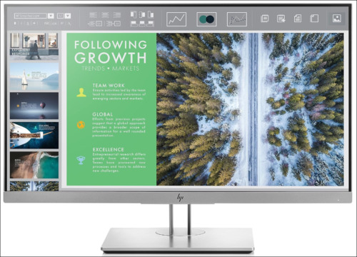 New ListingHP EliteDisplay E243 23.8-Inch Screen LED-Lit Monitor Silver