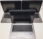 New ListingLot of (3) HP EliteBook 840 G3 Intel Core i6-6300U @ 2.40GHz 8GB RAM NO SSD