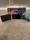 Nintendo Switch (NO CODE INCLUDED) Fortnite Wildcat Console Blue/Yellow