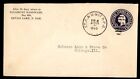 New ListingMayfairstamps US 1943 ST P & Minot RPO to Chicago IL Hardware Pillsburgy Cover a