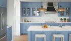 10 ft RTA Kitchen Light Blue Set (7 RTA cabinets)