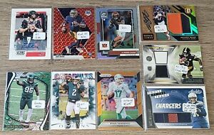 NFL LOT OF 45 CARDS - AUTO JERSEY PATCH PRIZM SP SERIAL #d RC /49 /50 /75 - #93