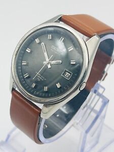 Vintage Seiko  Automatic Date Stainless Steel Men's Wrist Watch Ref.7005