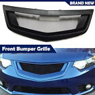 For Acura TSX Honda Accord Euro R 2011-2014 2012 Front Bumper Grille Grill Black (For: 2014 Acura TSX)