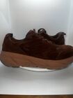 HOKA One One Clifton L Suede Brown Shoes 1122571-CCCR Men's 10 Womens 11