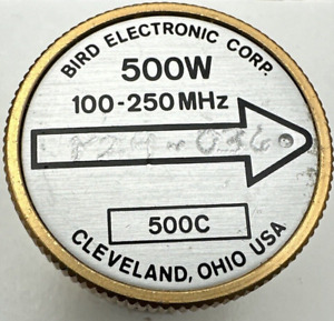 Bird 43 Thruline WattMeter Element 500W 500C 100-250MHz