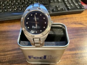 Men's Fossil Watch PR-5098 Blue Dial Stainless Steel FEDEX Promo