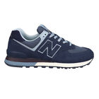 New Balance 574 Lace Up  Mens Blue Sneakers Casual Shoes U574SNN