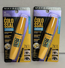Maybelline The Colossal Waterproof Mascara # 240 Glam Black Lot Of 2