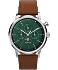 Timex Brown Mens Multi Dial Watch Marlin Moonphase TW2W51000