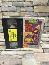 Sesame Street Songs - Rock & Roll VHS 1990 Classic Kids Music Cartoon Movie Film