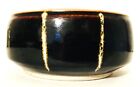 Hand Thrown Asian Style Studio Pottery Bowl Brown Tenmoku Glaze 3