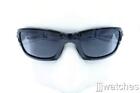 New Oakley FIVES SQUARED Polished Black Gray Men Wrapped Sunglasses OO9238-04