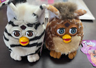 Furby Buddies Lot-  Giraffe w/ Blue Eyes And Zebra w/ brown eyes
