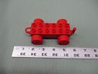 LEGO Duplo Train Car Flat Bed Zoo Parade Truck Vehicle part red body  wheel