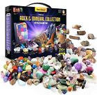 Rock Collection for Kids. Includes 250+ Gemstones, Crystals, Rocks and more