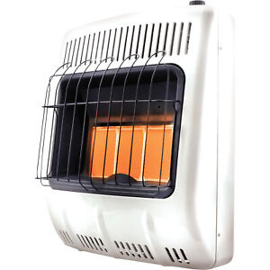 Mr. Heater Propane Vent-Free Radiant Wall Heater, 10,000 BTU, 2-Plaque, Model#