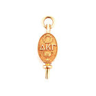 10K Yellow Gold Delta Kappa Gamma Society Intl Women Educators Key Pin 2.2g