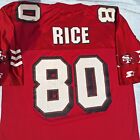 San Francisco 49ers Jerry Rice Vintage Jersey Starter #80 Men's Size 52-XL