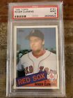 1985 Topps #181 Roger Clemens rookie card graded PSA 9 MINT