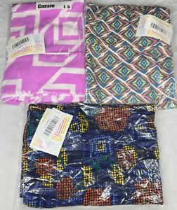 Lot of 3 New Women's LuLaRoe Cassie Pencil Fitted Knee Length Skirt Large 5
