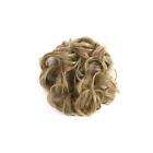 Hair Bun Extensions Wavy Curly Scrunchie Wrap Messy Donut Synthetic Hairpiece US