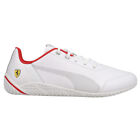 Puma Ferrari Ridge Cat Motorsport  Mens White Sneakers Casual Shoes 306667-04