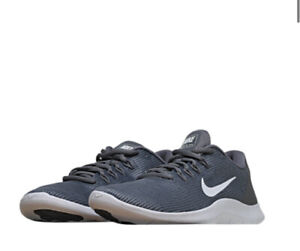 Men Nike Flex 2018 RN Athletic Running Shoes Sneakers Cool Grey AA7397-016