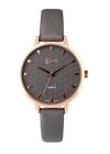 ETON Ladies Watch Leather Strap Grey & Rose Gold - 3304L-GR Boxed NEW