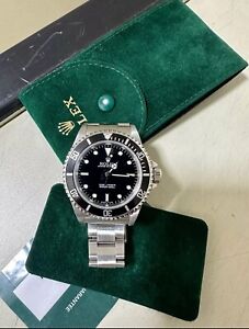 2021 Rolex Submariner No-Date Black Steel 40 mm Steel Watch 14060