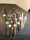 Used Watch Lot 1 Lb. Various Plus Seahawks For Repair or Craft