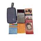 Vintage Texas Instruments TI-30 Calculator Red LED Display With Case