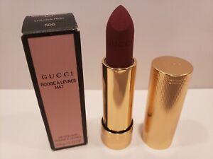 Gucci ~ Matte Lip Colour ~ #506 Louisa Red ~ 0.12 oz ~ NIB