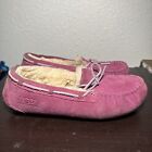 UGG Australia 5296 Unisex Dakota Chestnut Moccasin Slippers Shoes Size 4 EUC