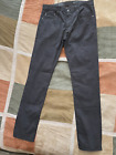 AG the tellis in dark gray mountain sueded sateen stretch pants 34 x 34 men NEW