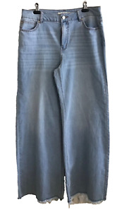 Est. 1946 Denim Women's Wide Leg Hi-Rise Light Wash Jeans - 14
